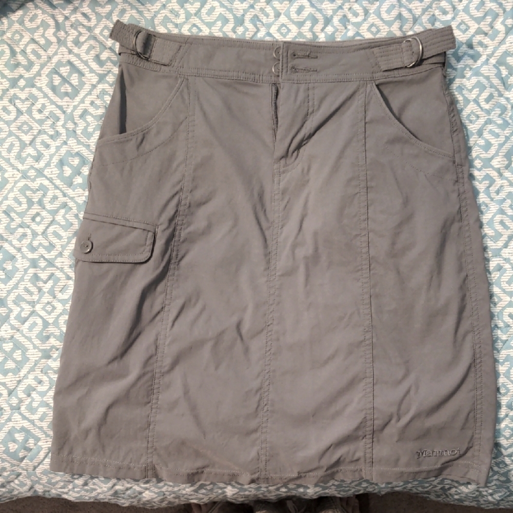 Marmot Charcoal Athletic Skirt, Women's Size 2